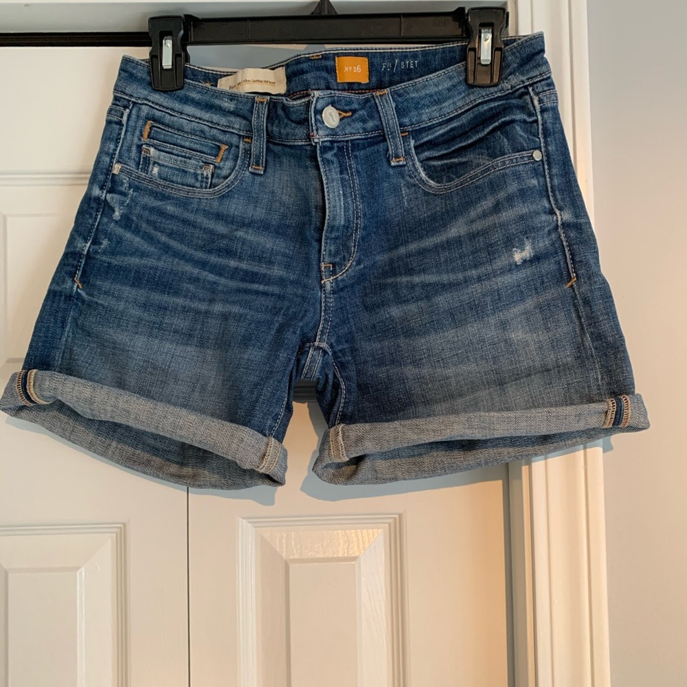 Denim jean shorts